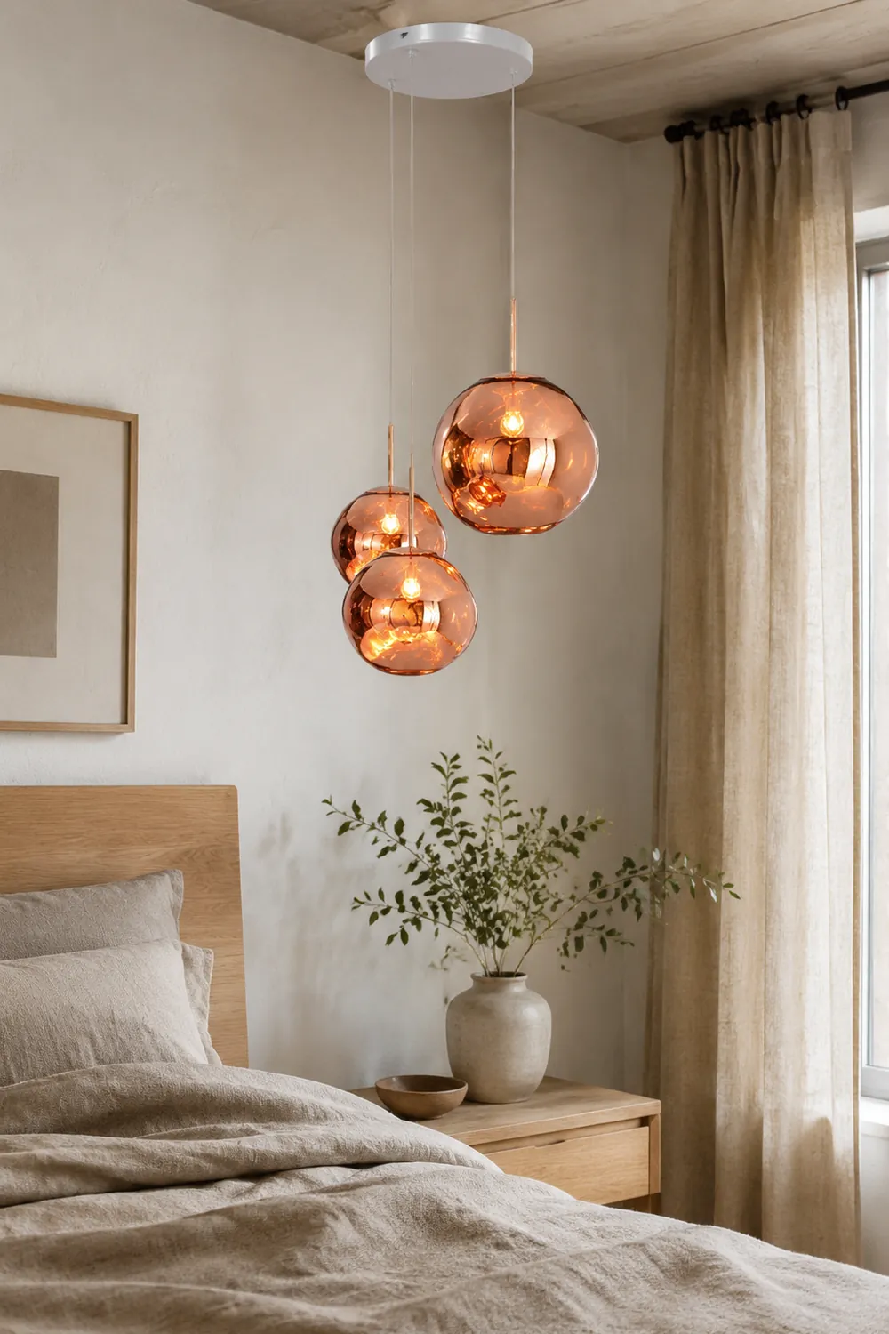 Multi Lava Round Pendant Lamp - Lumpaz