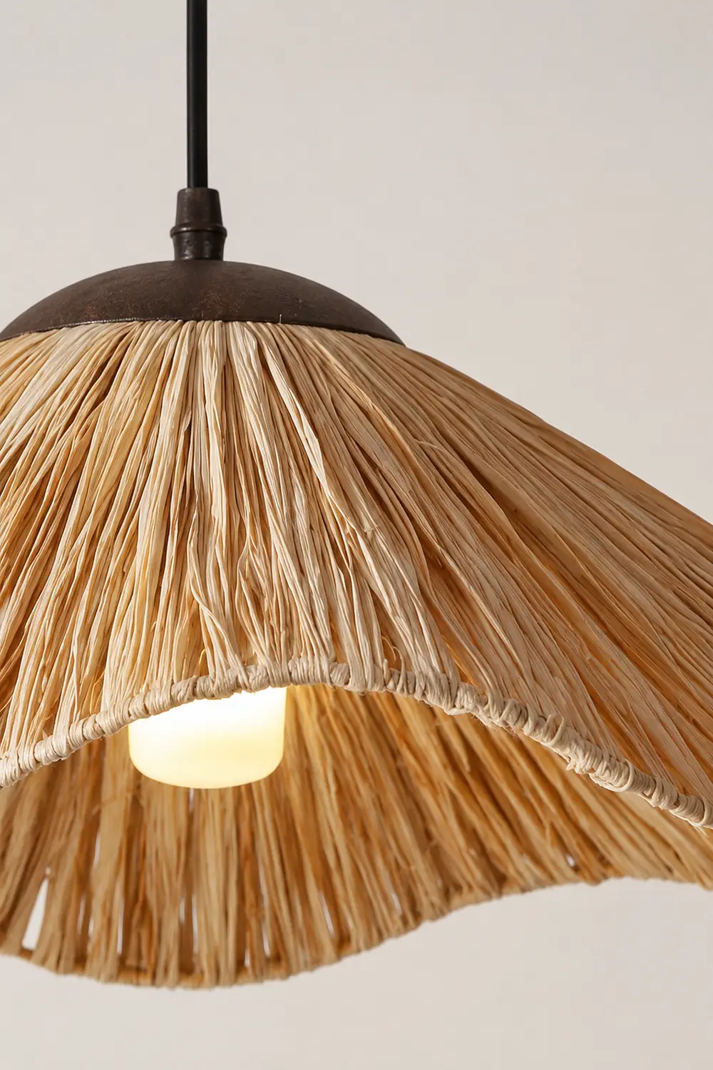 Straw Weaving Pendant Lamp - Lumpaz