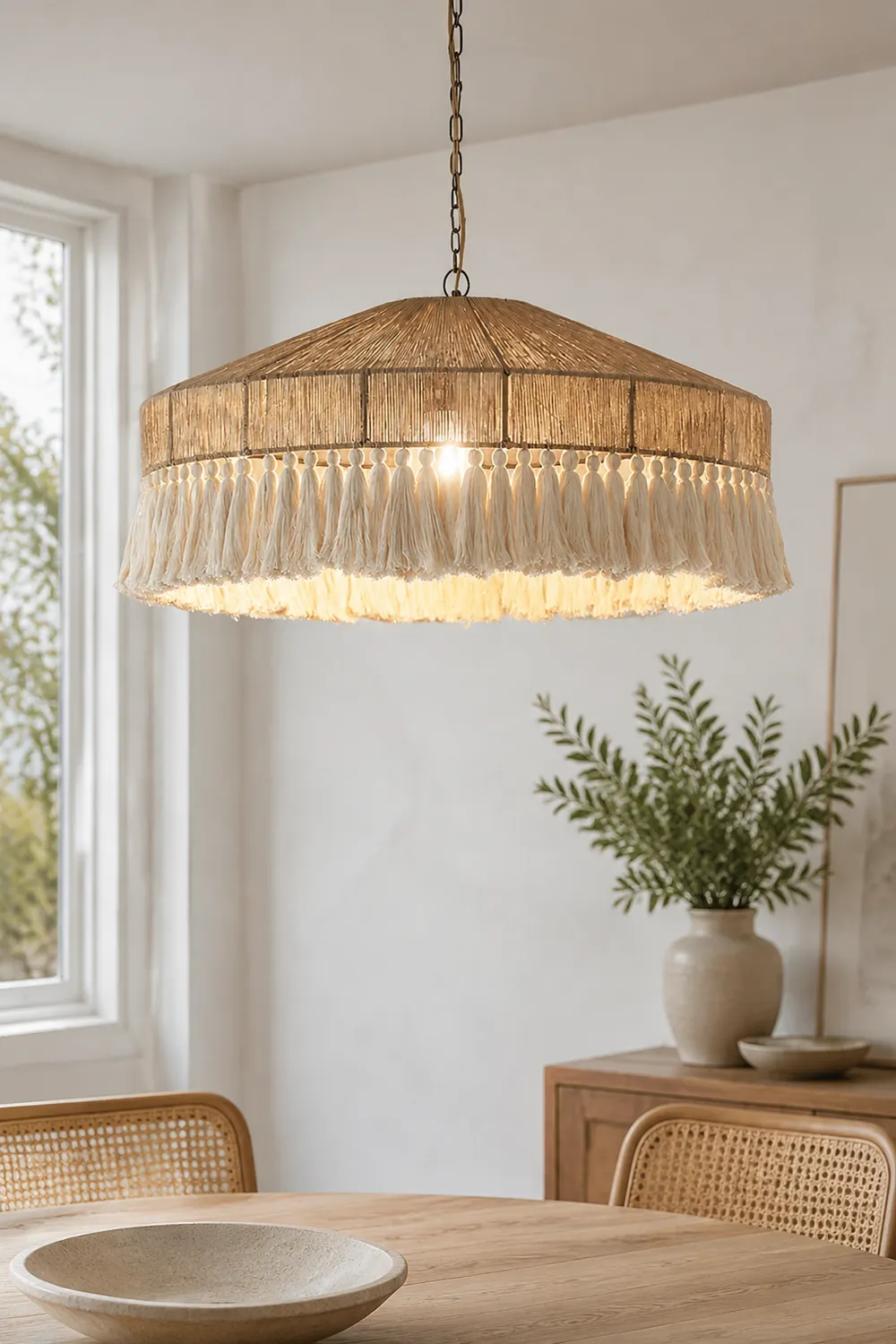 Bohemian Fringe Pendant Lamp - Lumpaz