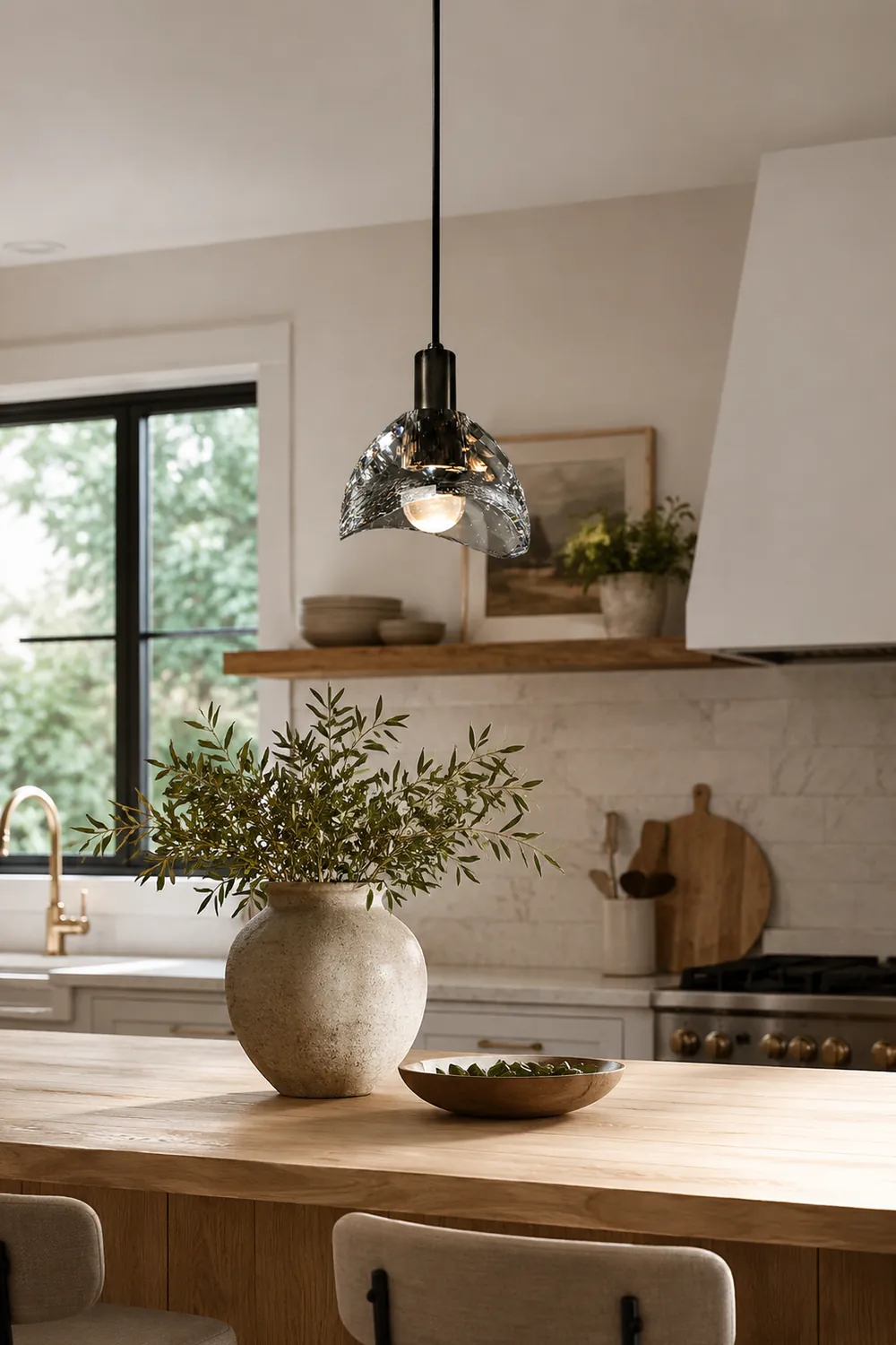 Latham Glass Pendant Lamp - Lumpaz