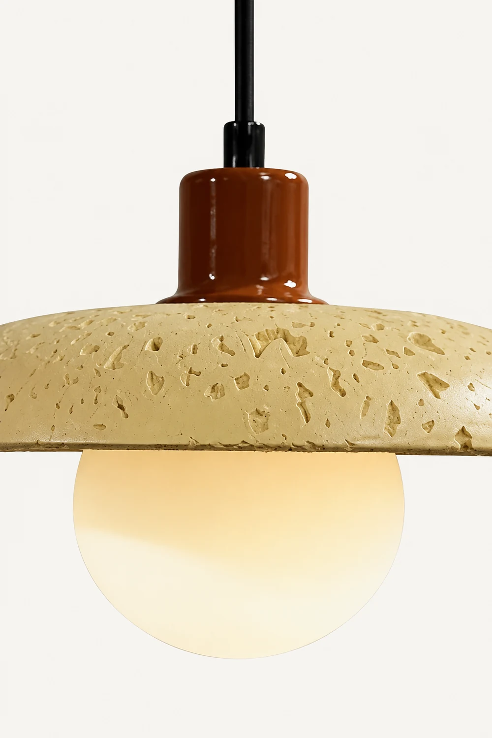 Revi Cement Pendant Light - Lumpaz