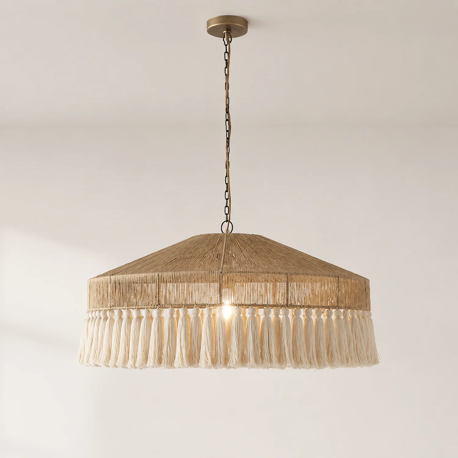 Bohemian Fringe Pendant Lamp - Lumpaz
