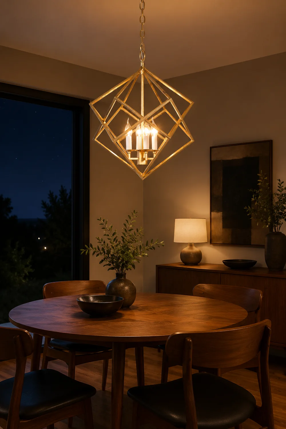 Voss Geometric Pendant Light - Lumpaz