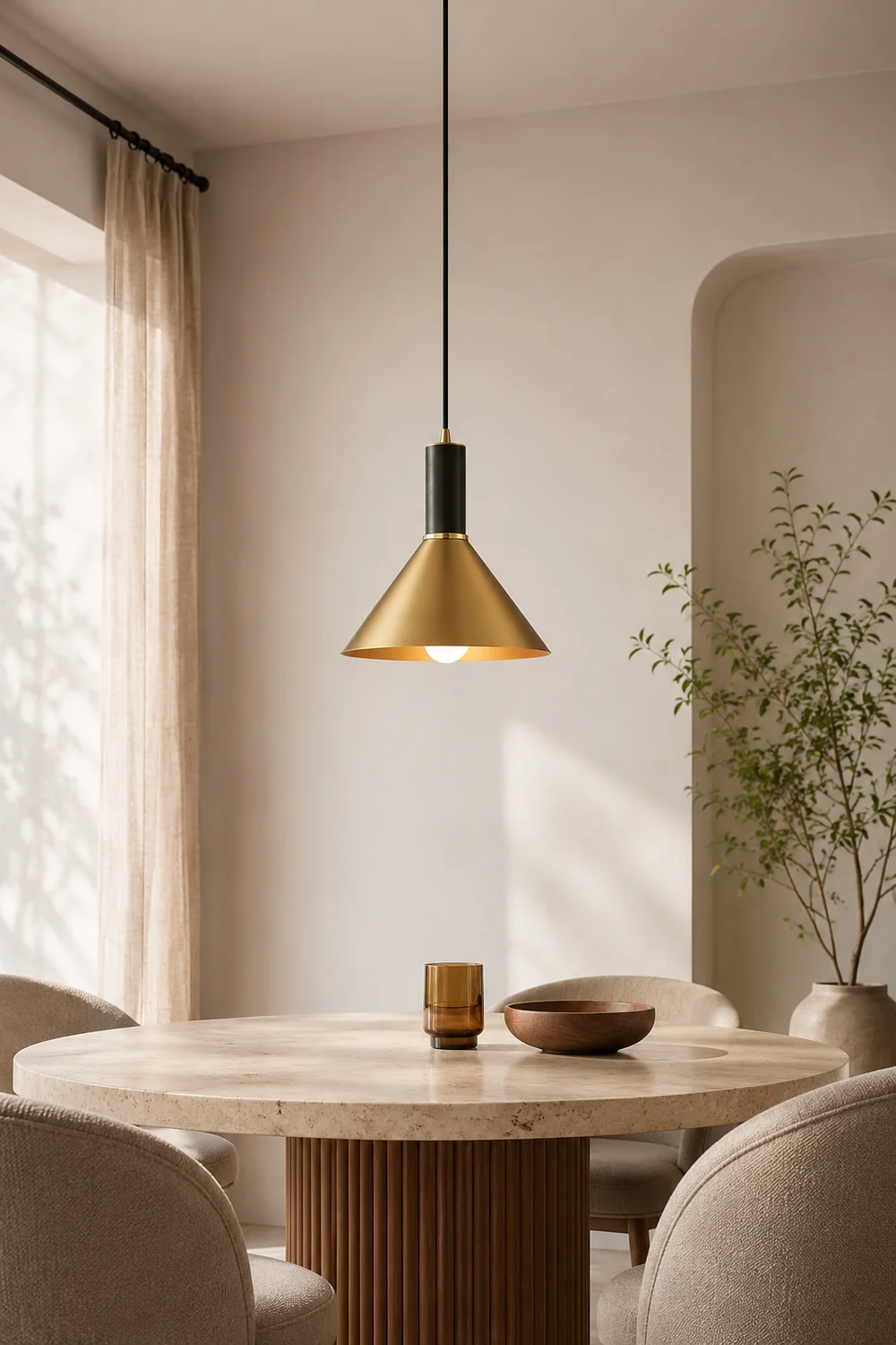 Cone Pendant Lamp - Lumpaz