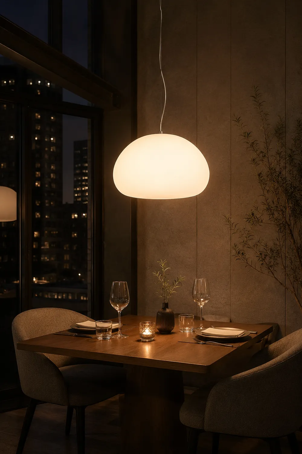Steamed Bun Pendant Light - Lumpaz