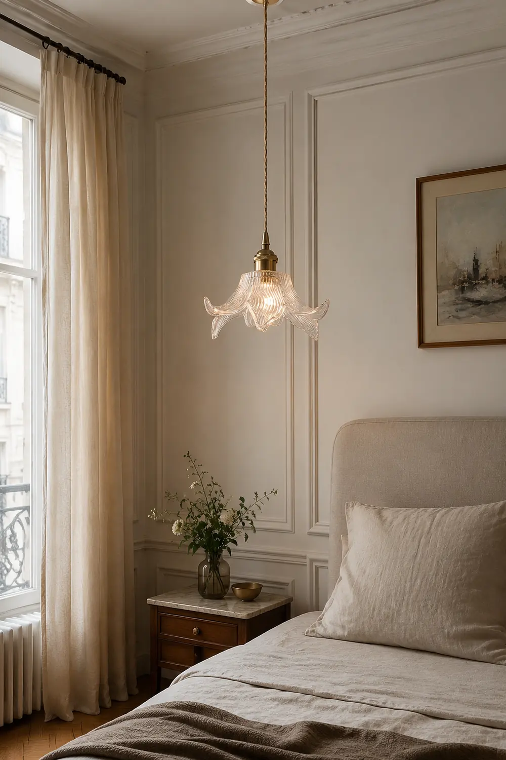 Transparent Crystal Pendant Light - Lumpaz