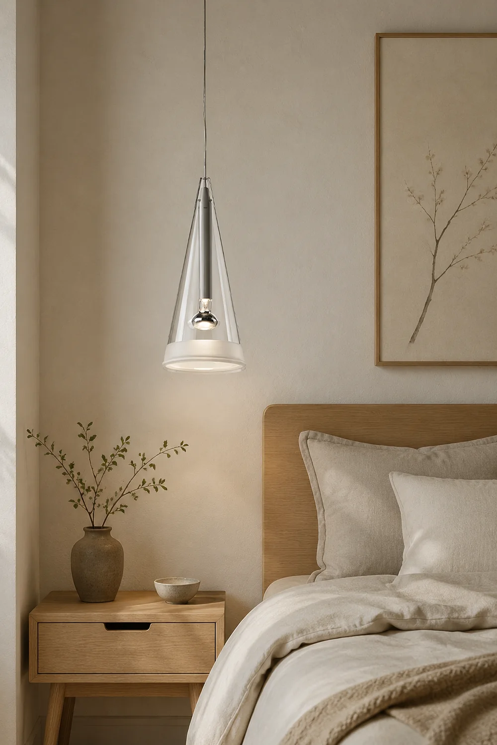 Tuileries Glass Pendant Light - Lumpaz