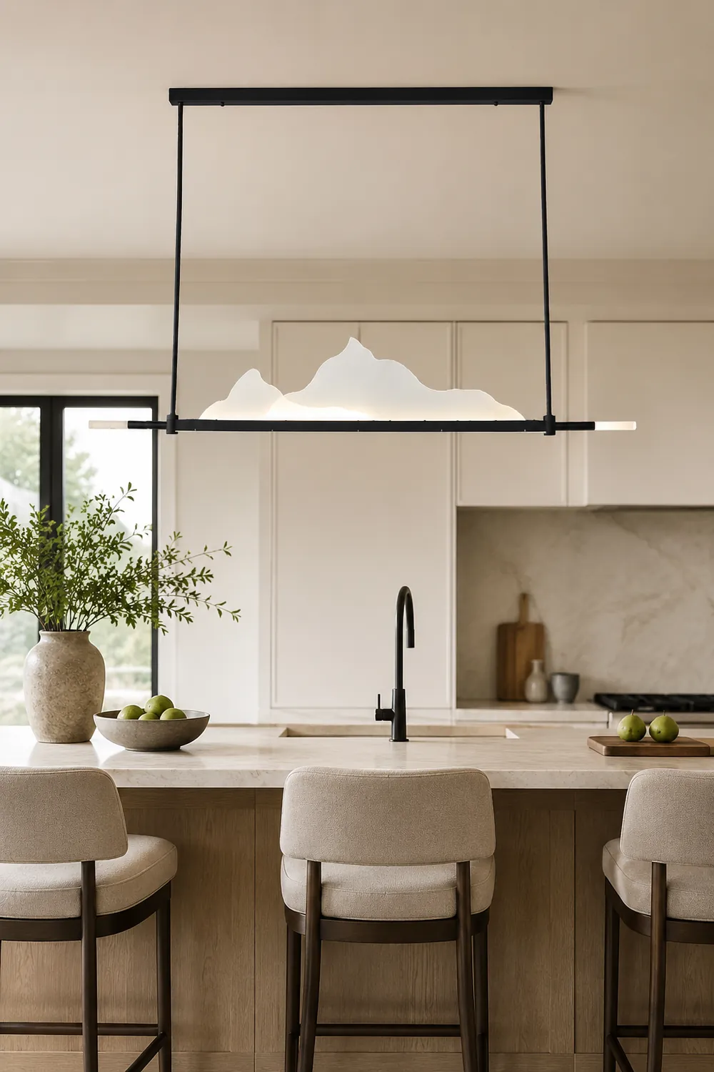 Leah Mountains Pendant Light - Lumpaz