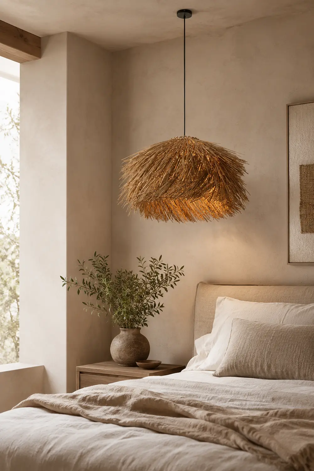 Hues Wicker Pendant Lamp - Lumpaz