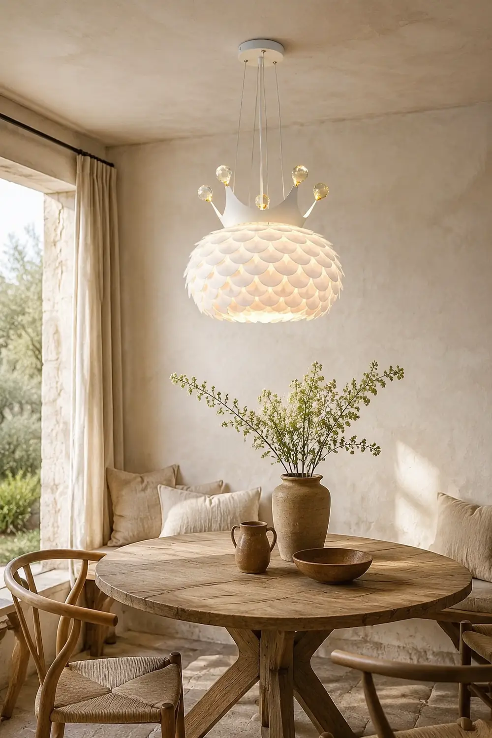 Aluvia Crown Pendant Lamp - Lumpaz