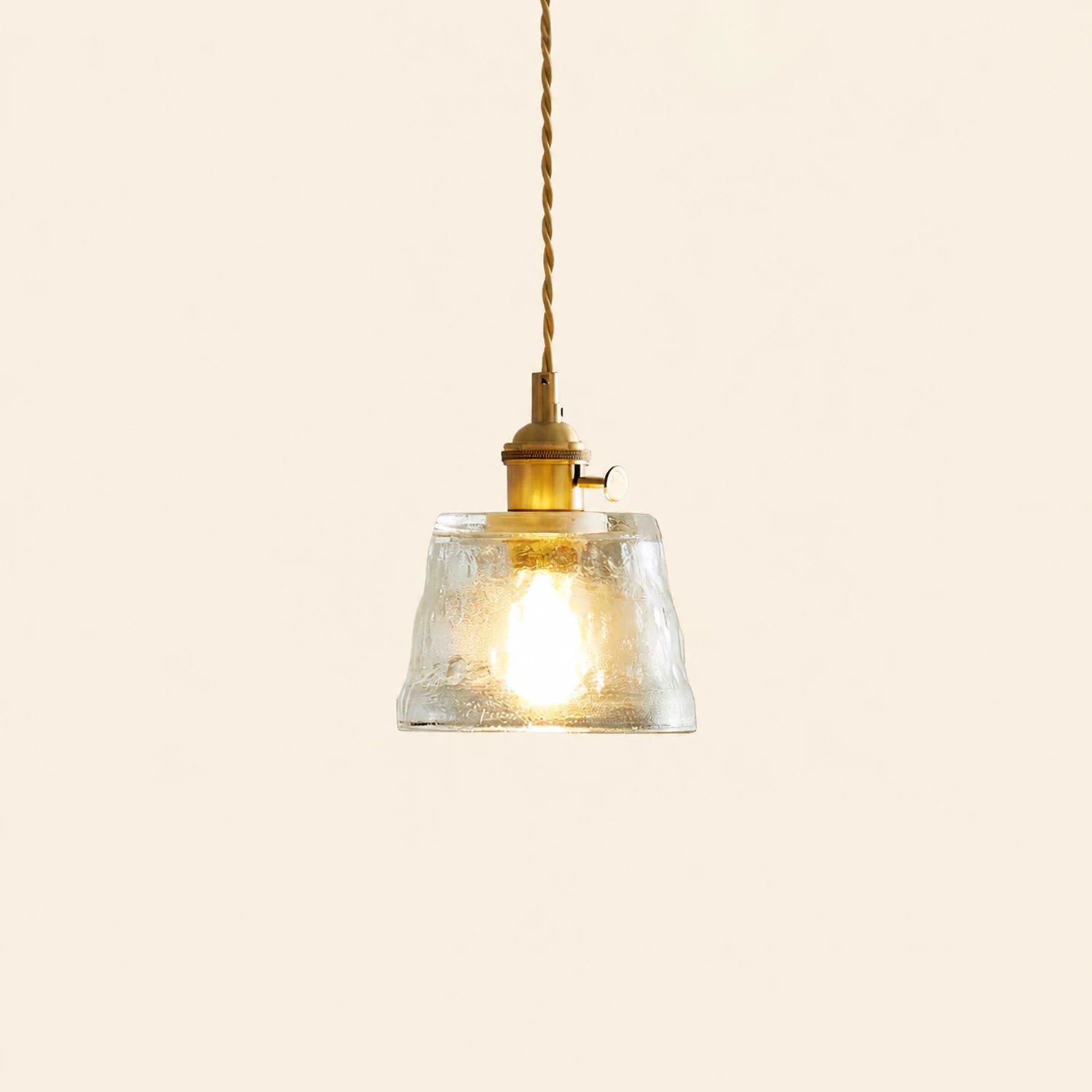 Glass Cup Pendant Lamp - Lumpaz