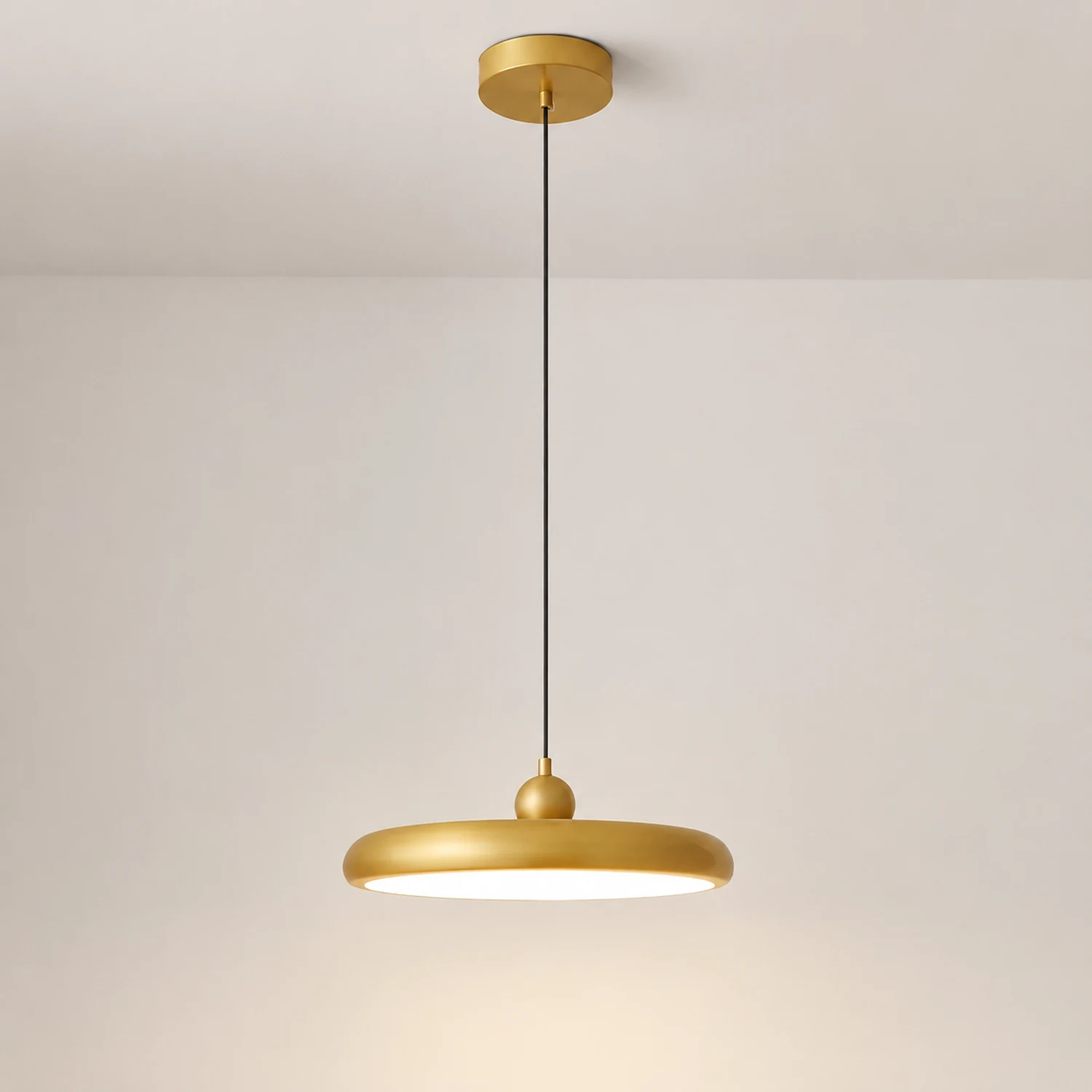 Thin Disc Pendant Lamp - Lumpaz