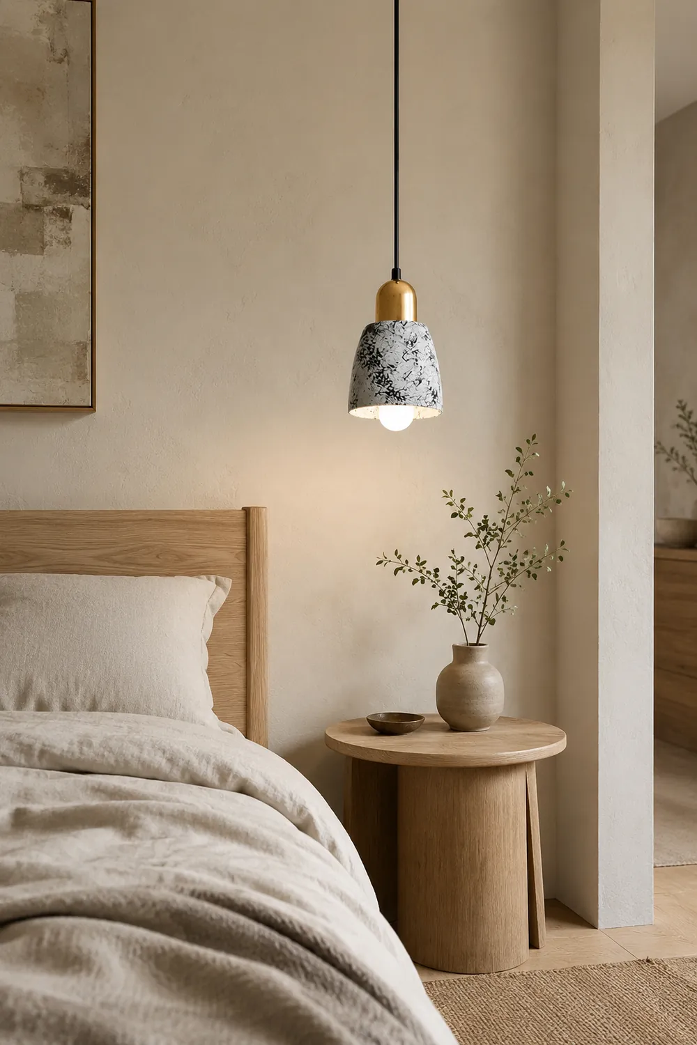 Hubble Cement Pendant Lights - Lumpaz