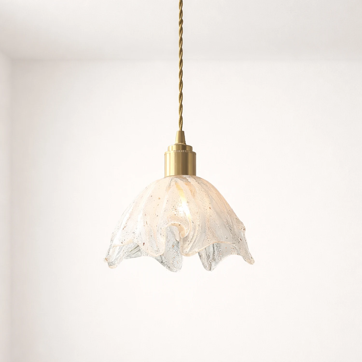 Lotus Crystal Small Pendant Light - Lumpaz