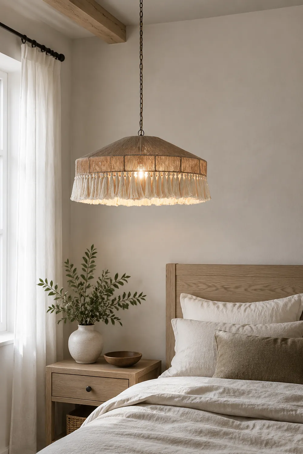 Bohemian Fringe Pendant Lamp - Lumpaz