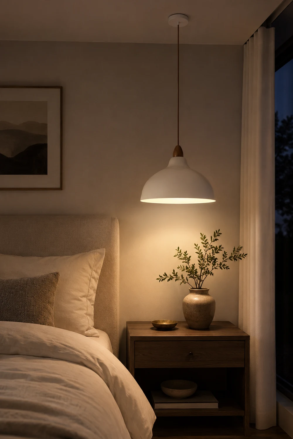 Natural Rustic Pendant Lamp - Lumpaz