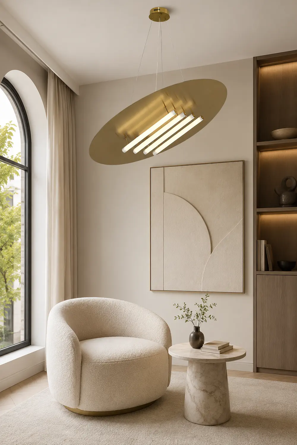 Big Disc Pendant Lamp - Lumpaz