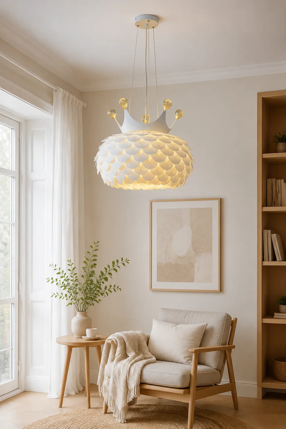 Aluvia Crown Pendant Lamp - Lumpaz