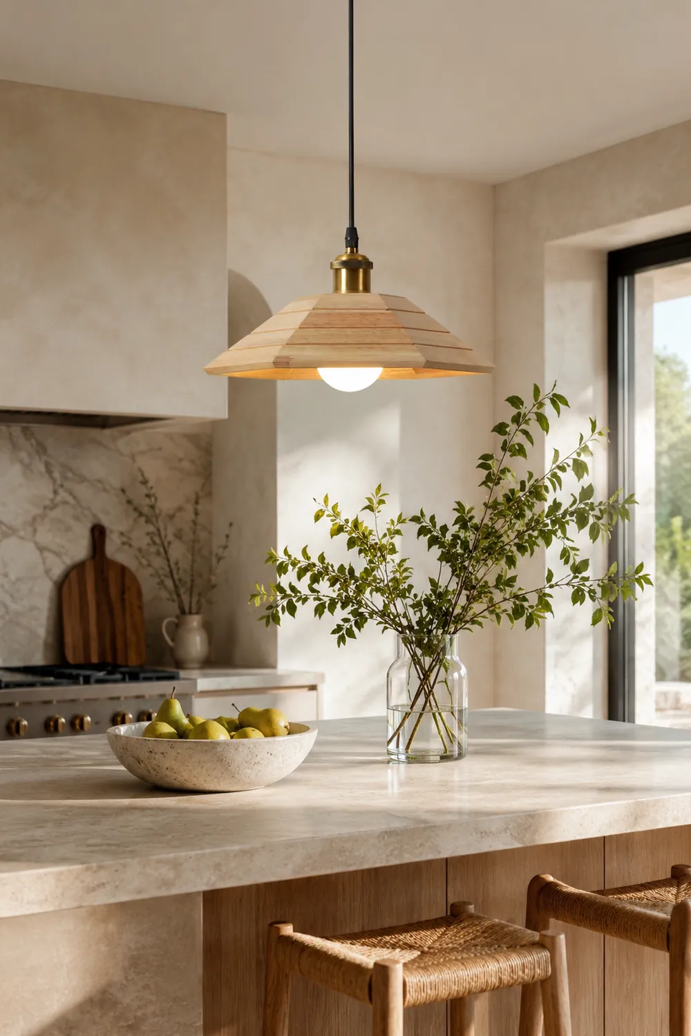 Aeyee Wood Pendant Light - Lumpaz