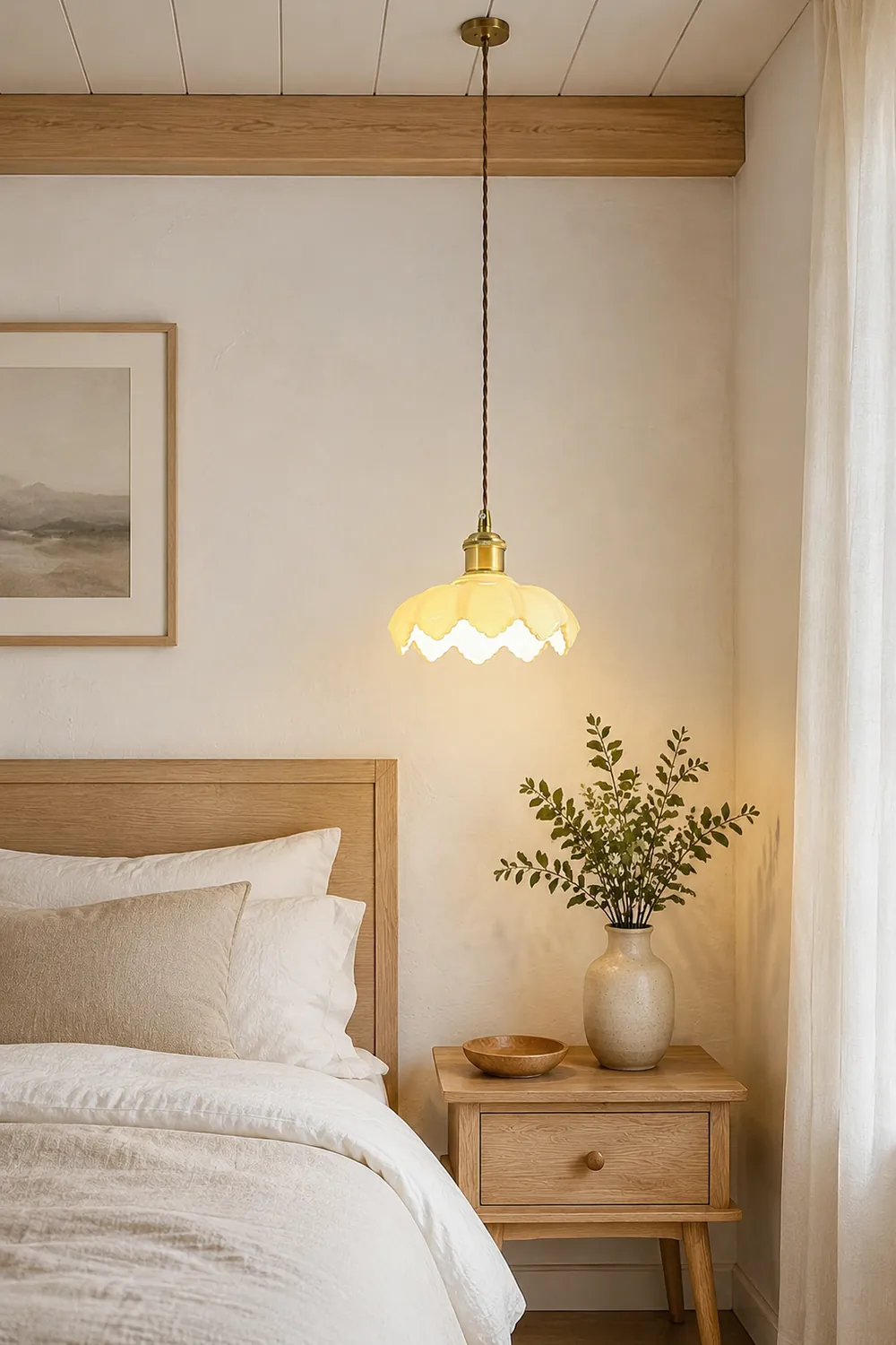 French Petal Pendant Light - Lumpaz