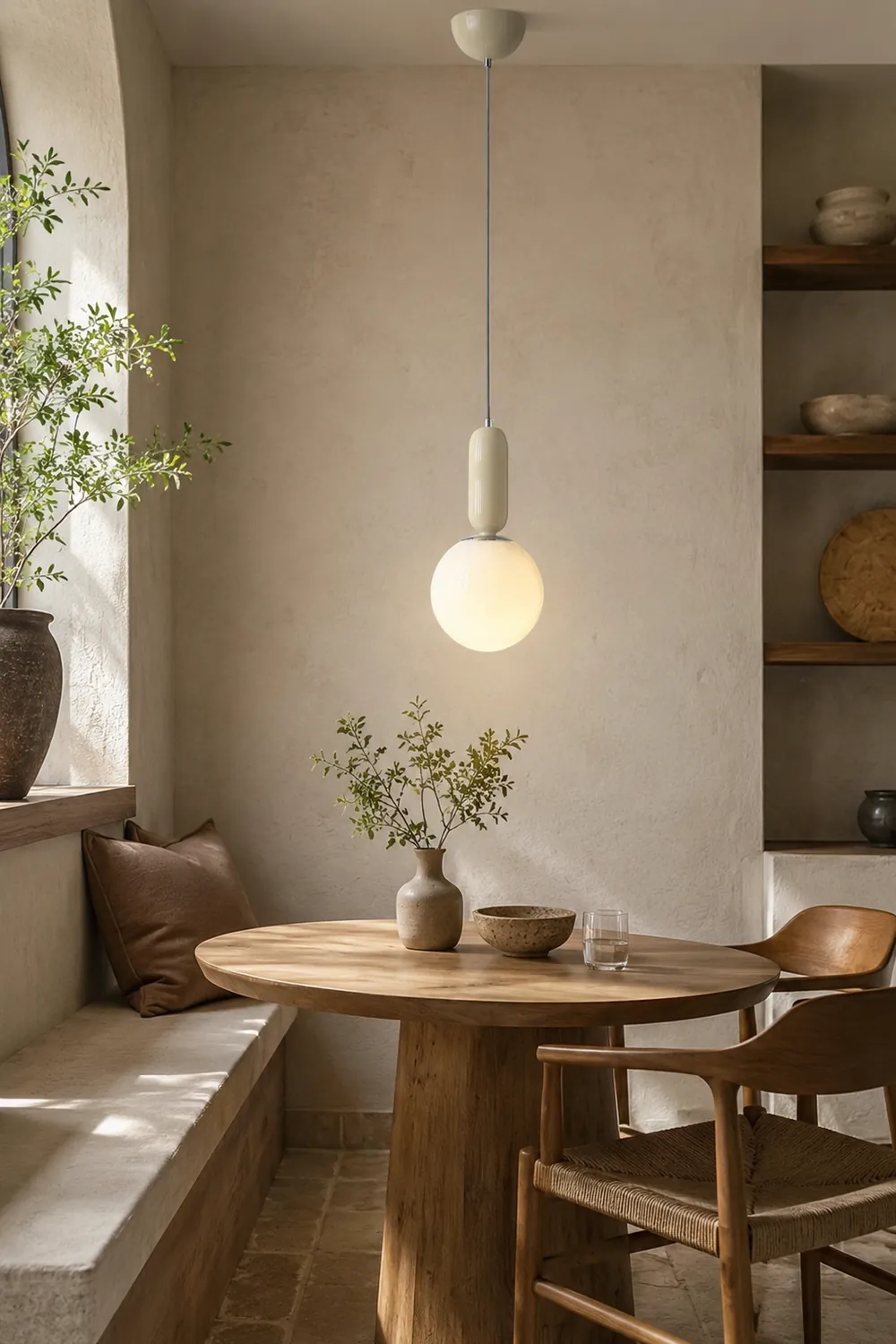 Glass Globe Ball Pendant Light - Lumpaz