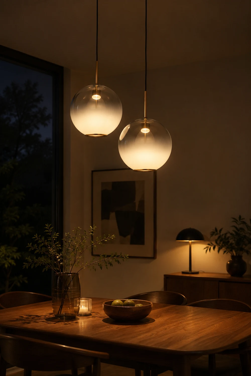 Tindari Glass Pendant Light - Lumpaz