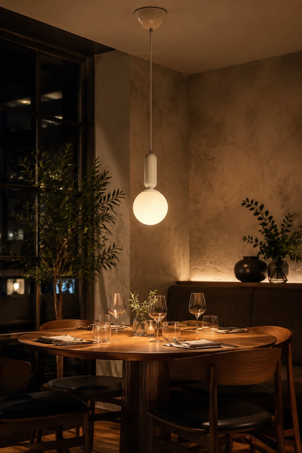 Glass Globe Ball Pendant Light - Lumpaz
