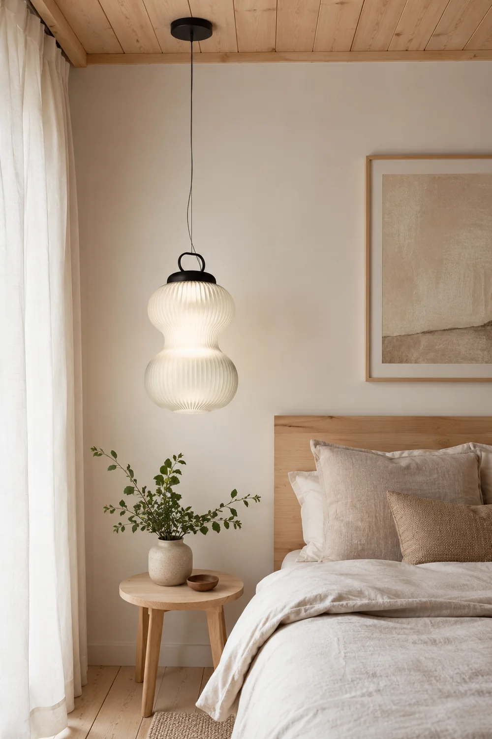 Artistic Gourd Pendant Light - Lumpaz