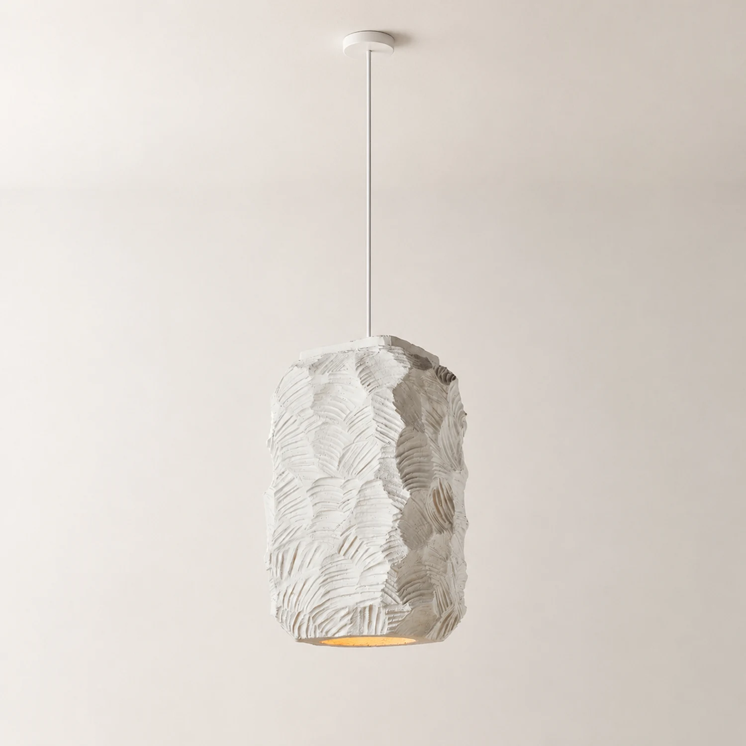 Resin Geometry Pendant Lamp - Lumpaz