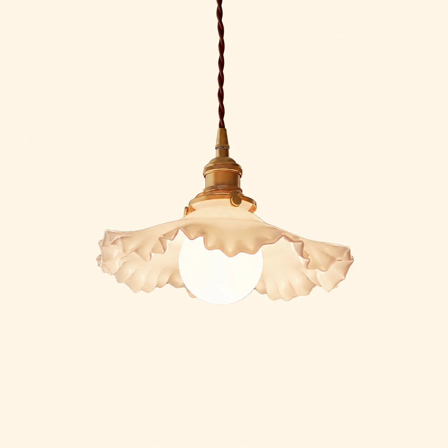 Small Floral Pendant Lamp - Lumpaz