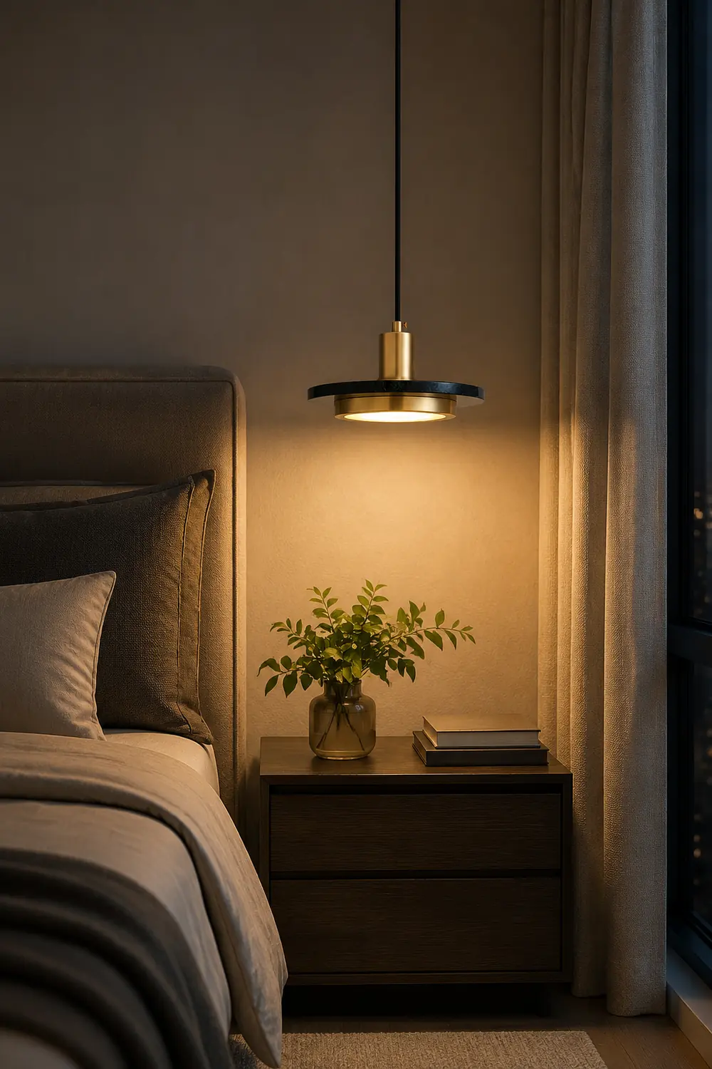 Double Circle Pendant Light - Lumpaz