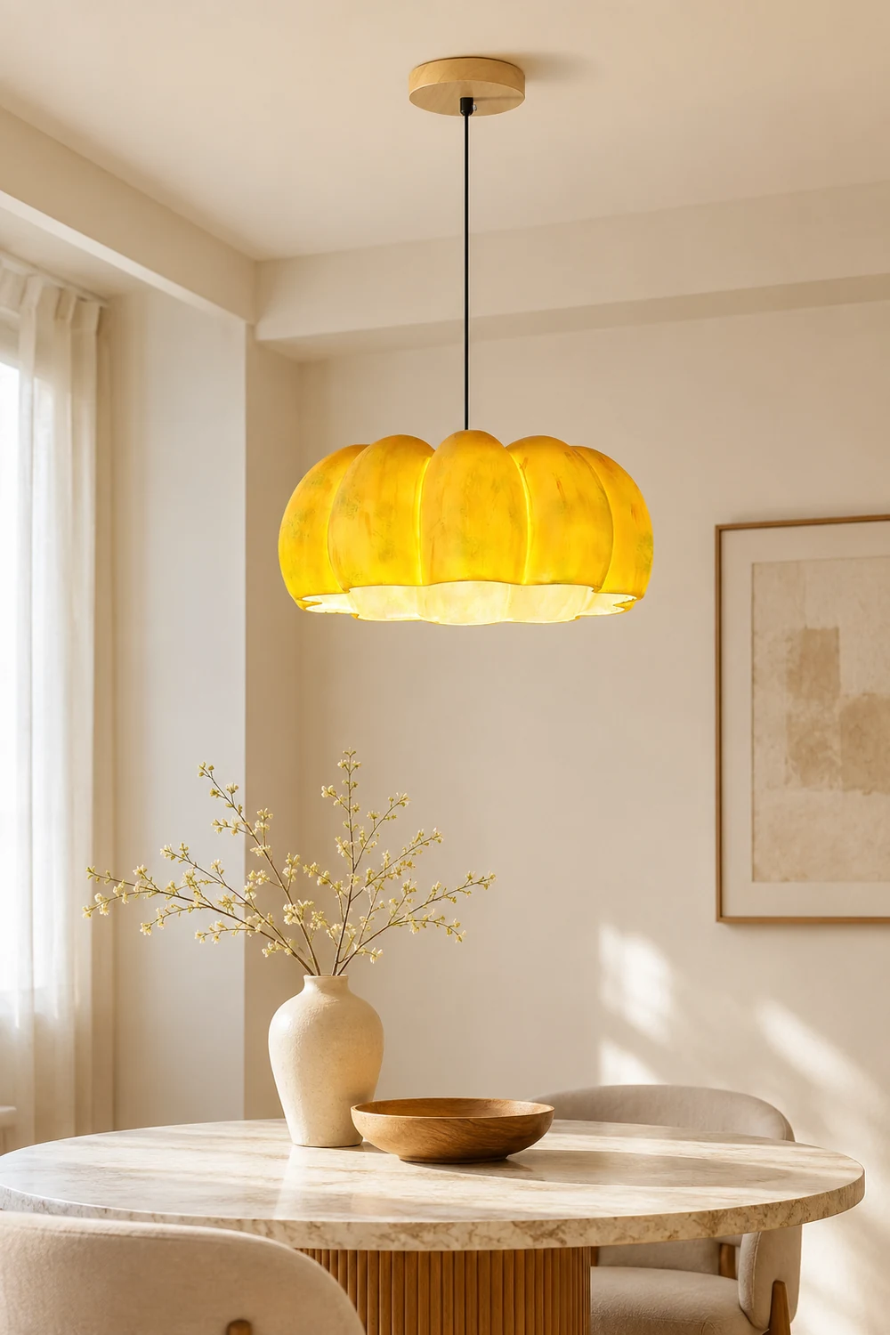 Pumpkin Pendant Light - Lumpaz