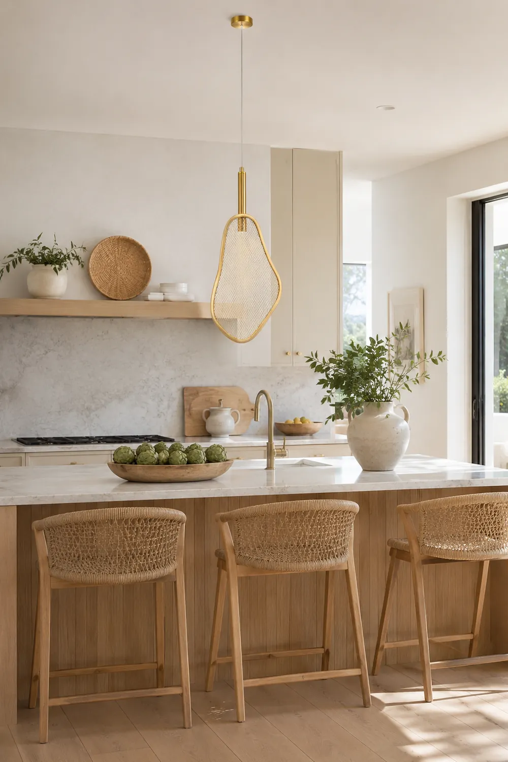 Fan Shape Pendant Light - Lumpaz