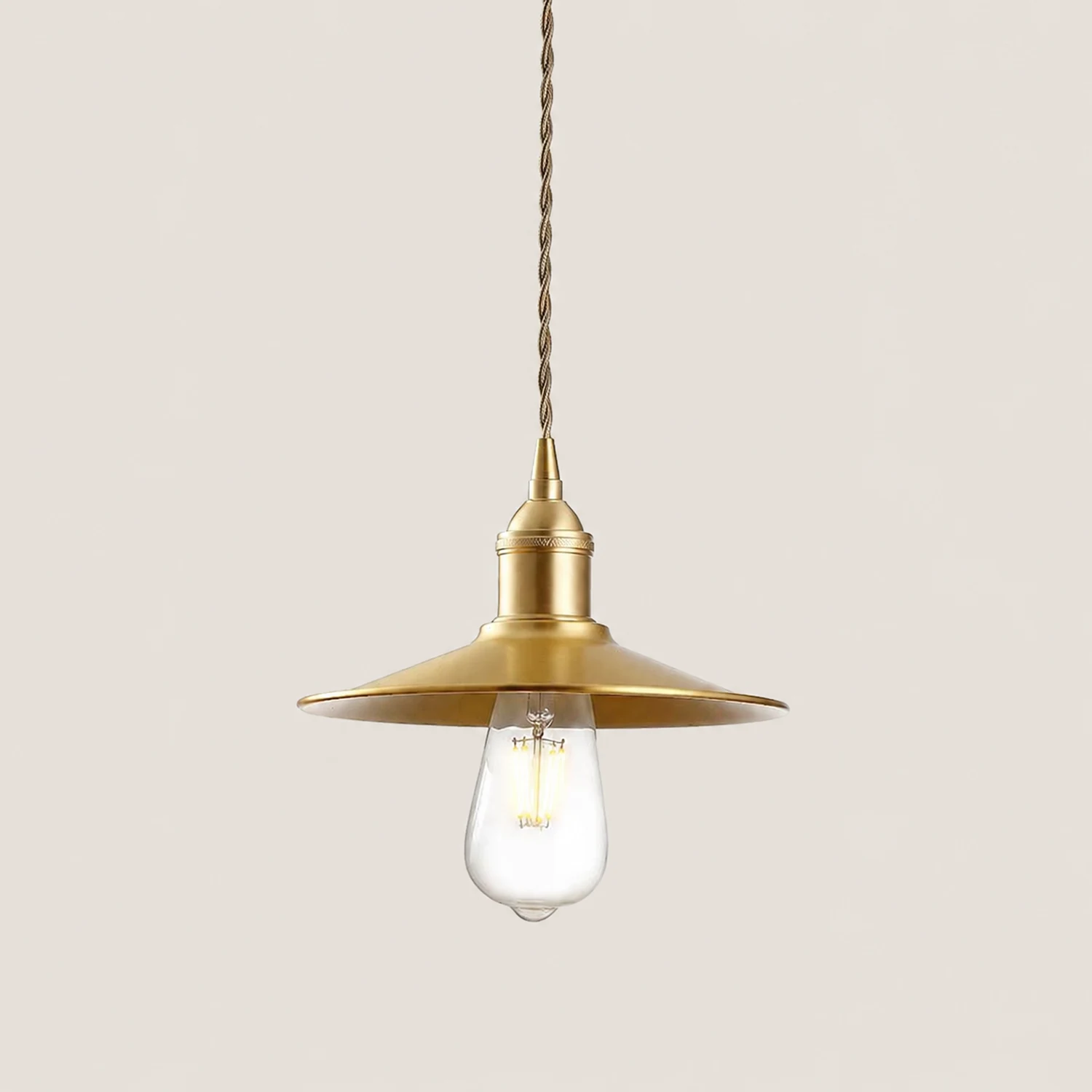 Sleek Flat Pendant Lamp - Lumpaz