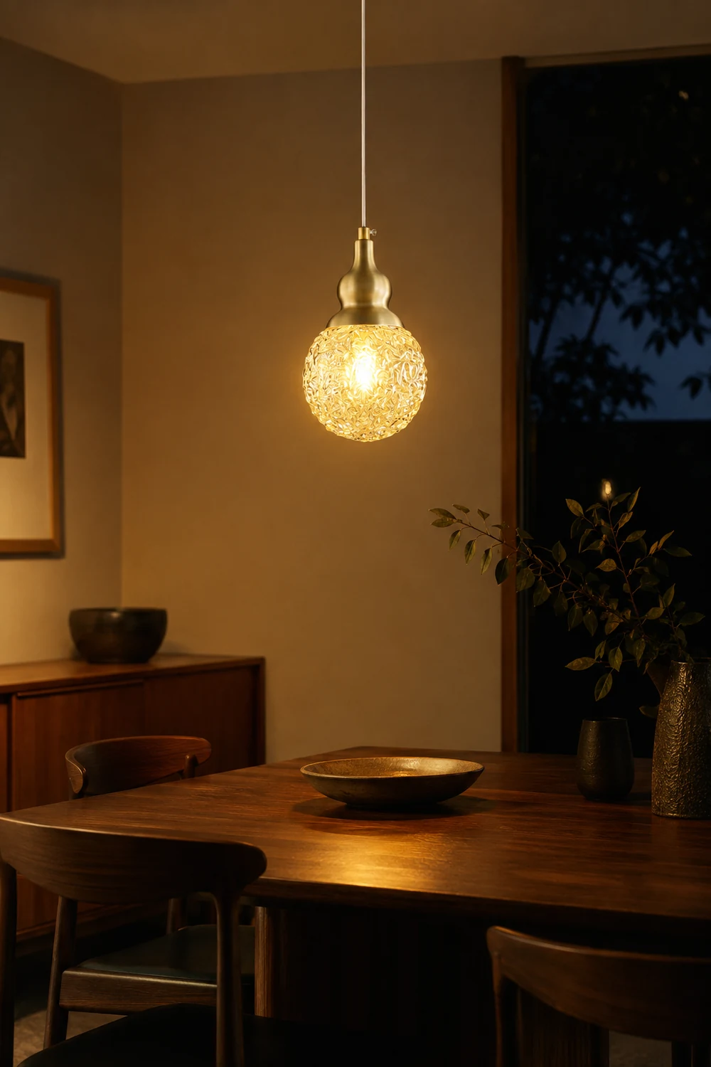 Bella Brass Pendant Light - Lumpaz