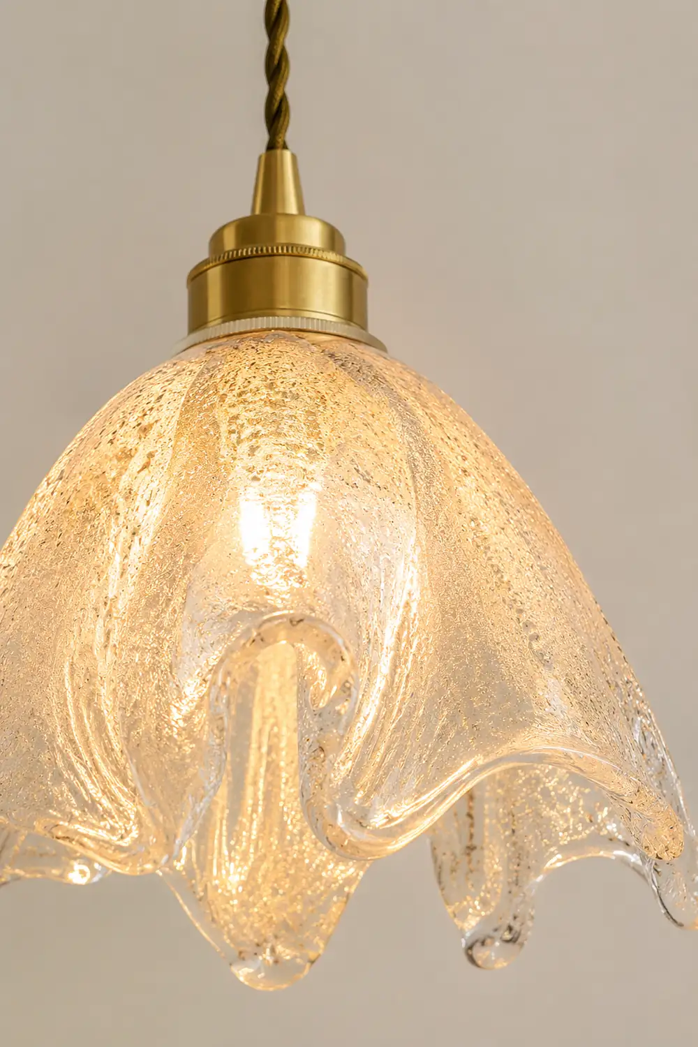 Lotus Crystal Small Pendant Light - Lumpaz
