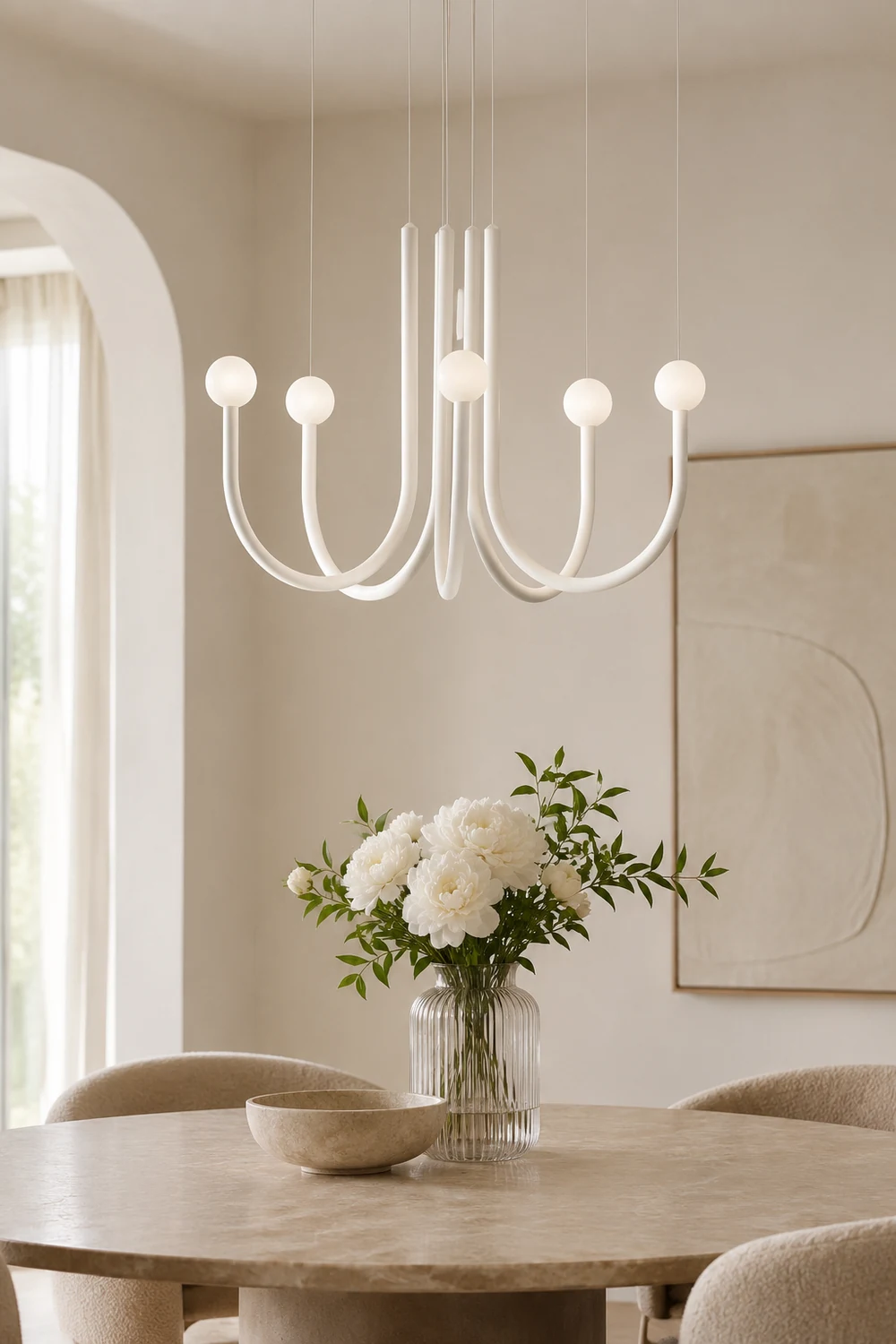 Chord Point Pendant Light - Lumpaz