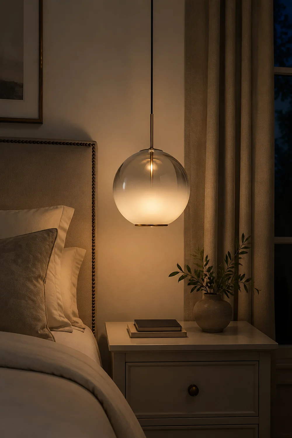Tindari Glass Pendant Light - Lumpaz