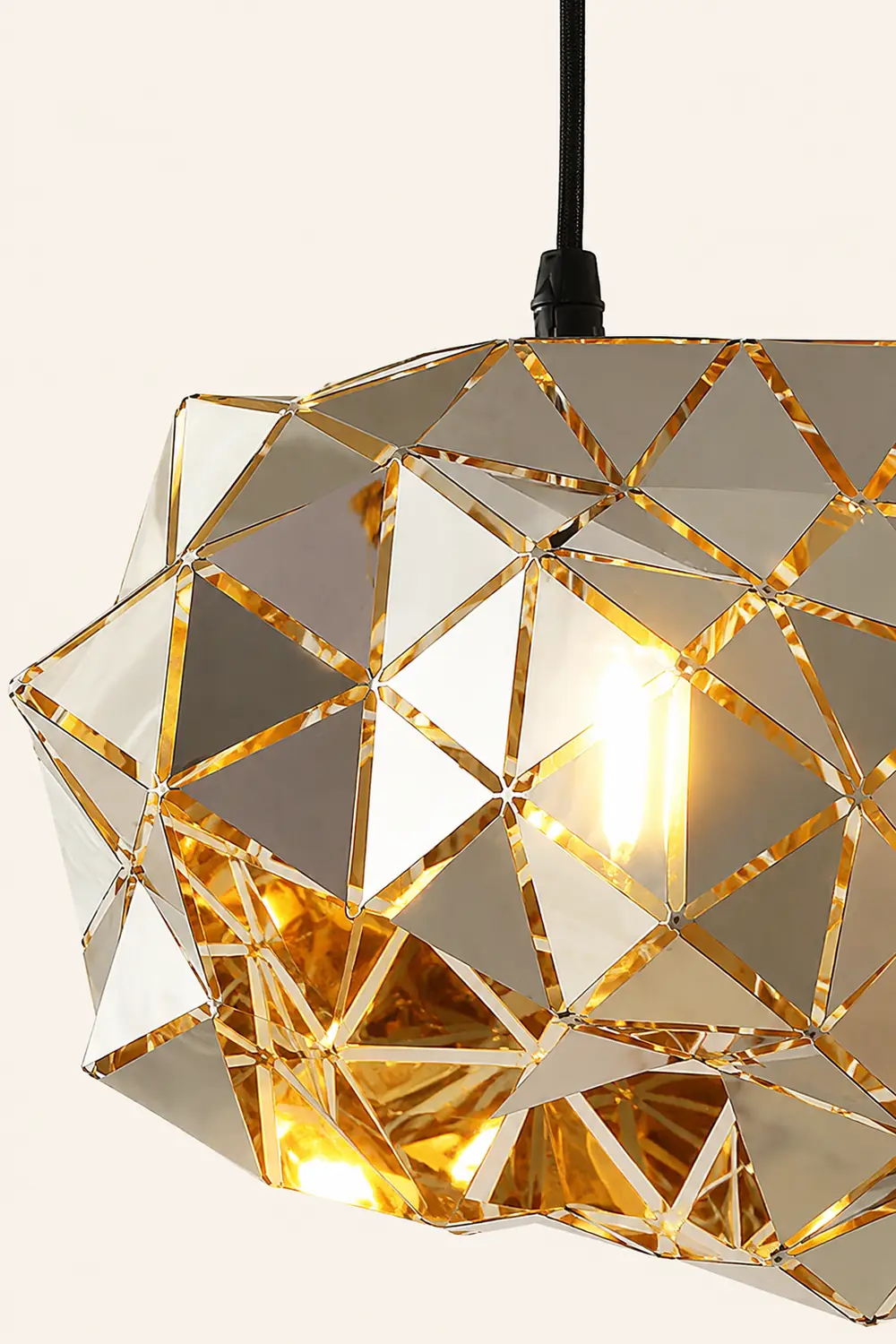 Geometric Panel Pendant Lamp - Lumpaz
