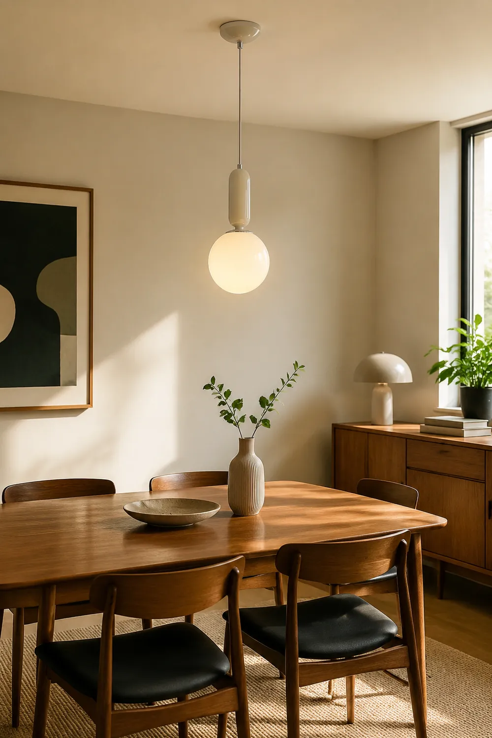 Glass Globe Ball Pendant Light - Lumpaz