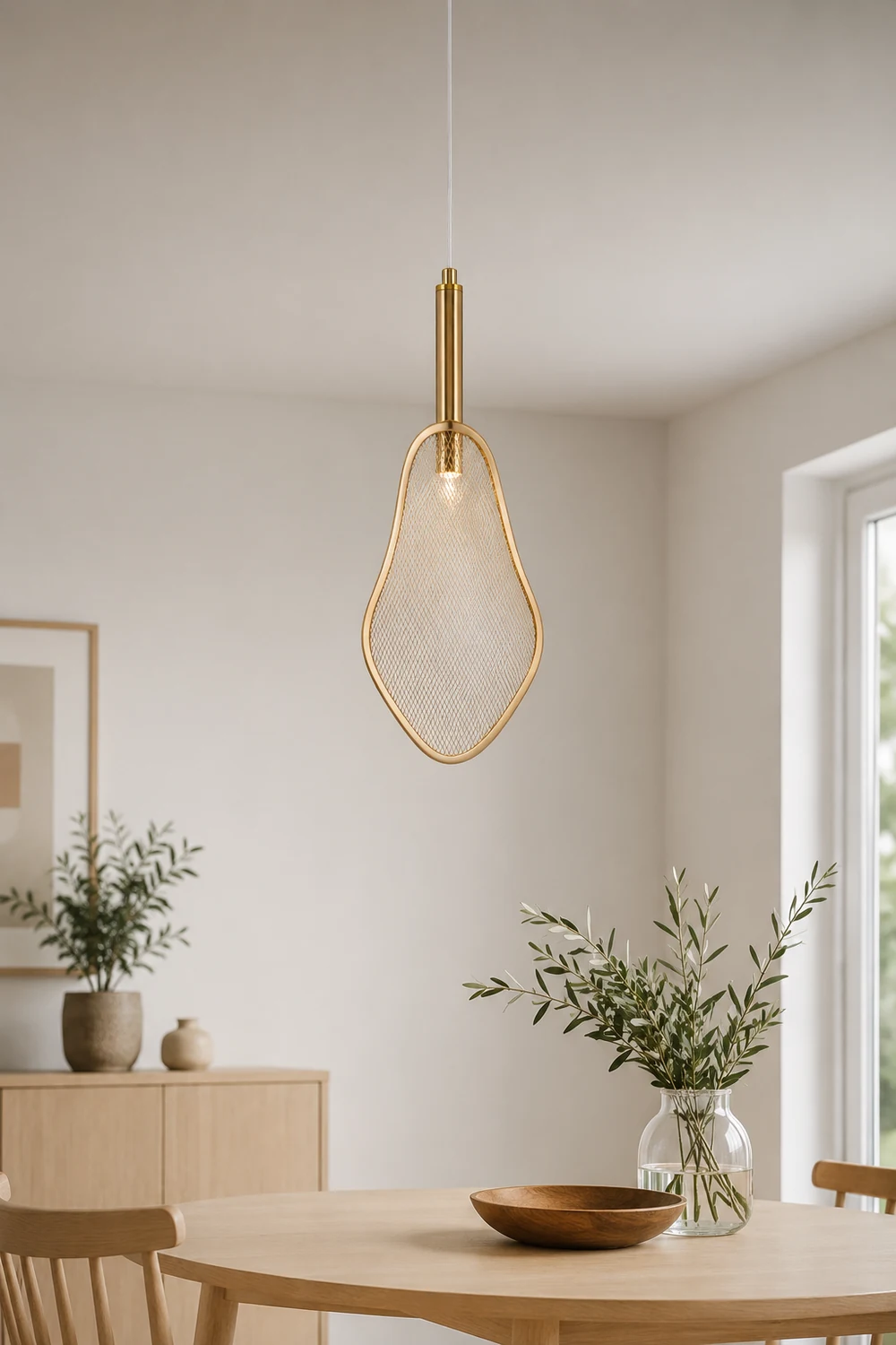 Fan Shape Pendant Light - Lumpaz