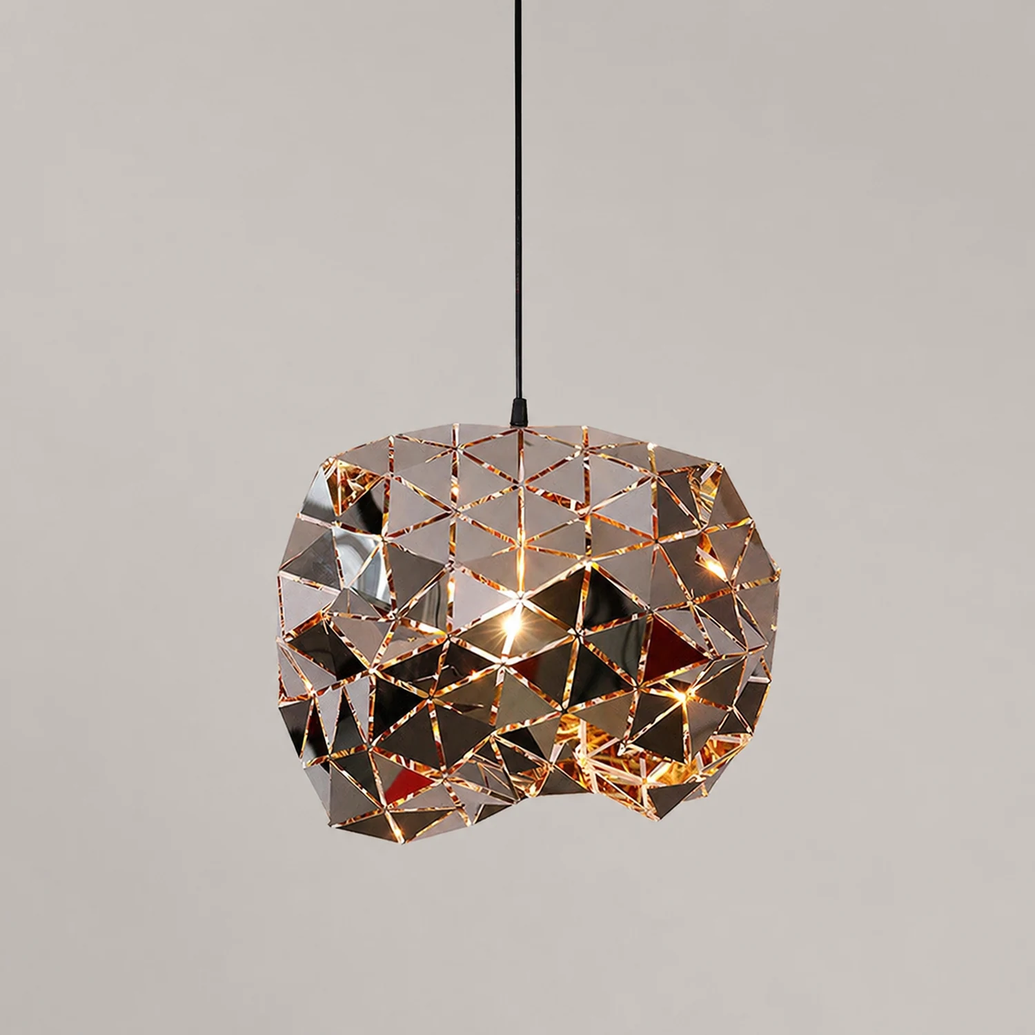 Geometric Panel Pendant Lamp - Lumpaz
