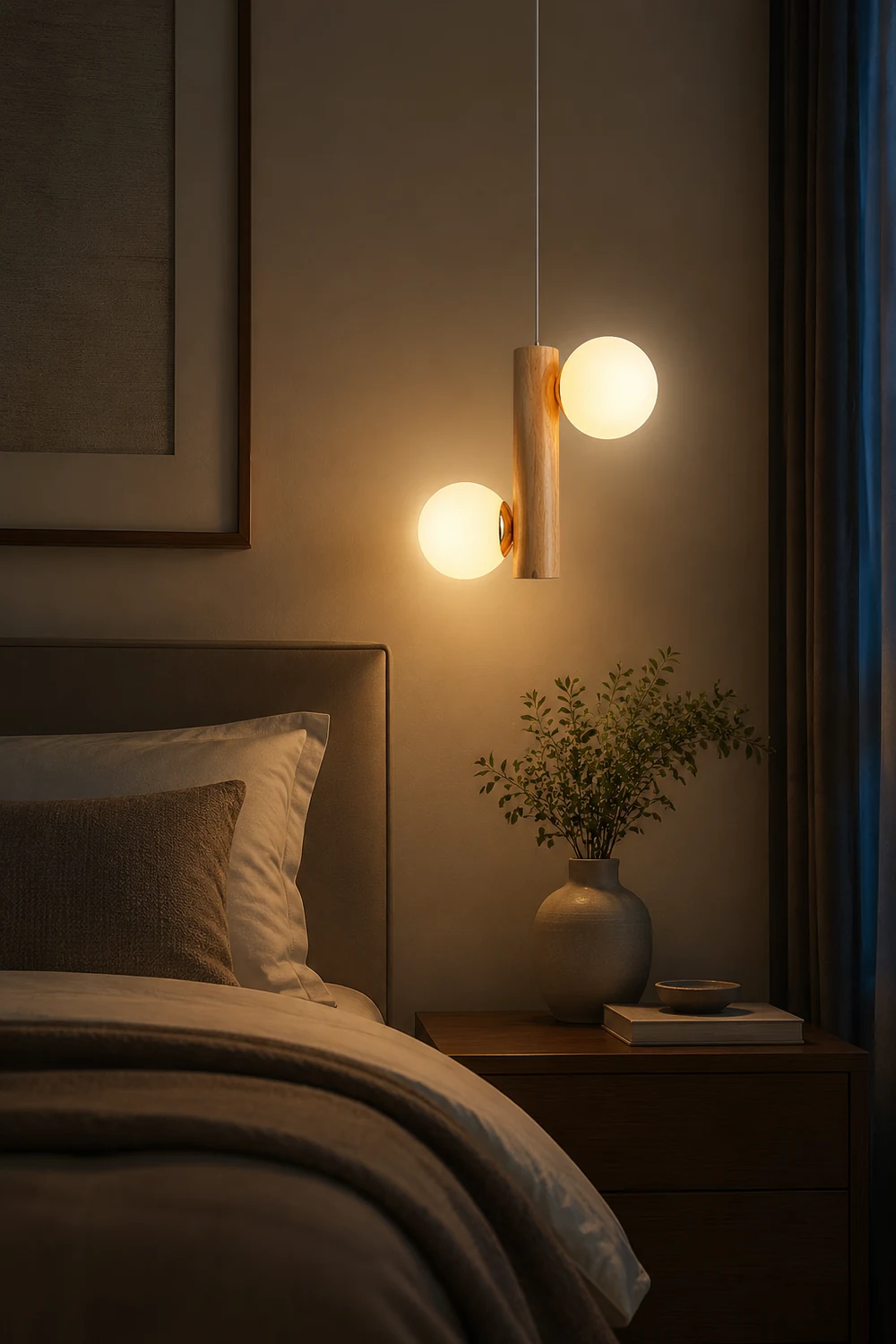 Tupelo Double Pendant Lamp - Lumpaz