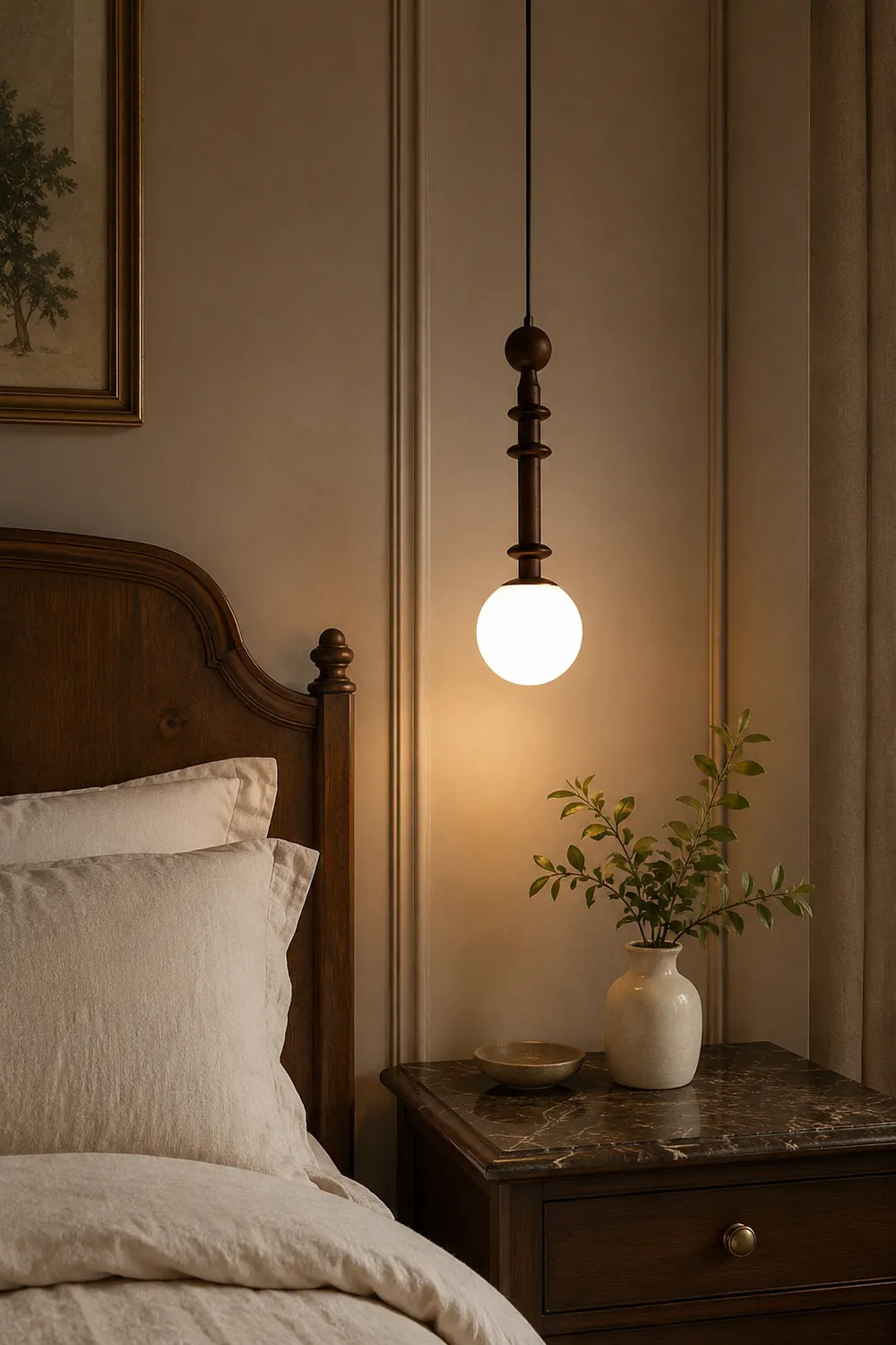 Roman Column Small Pendant Light - Lumpaz