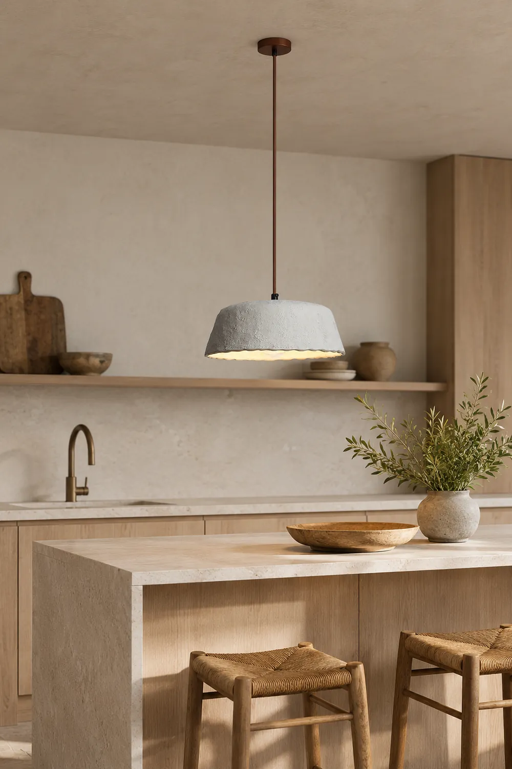 Bowlful Ceramic Pendant Lamp - Lumpaz
