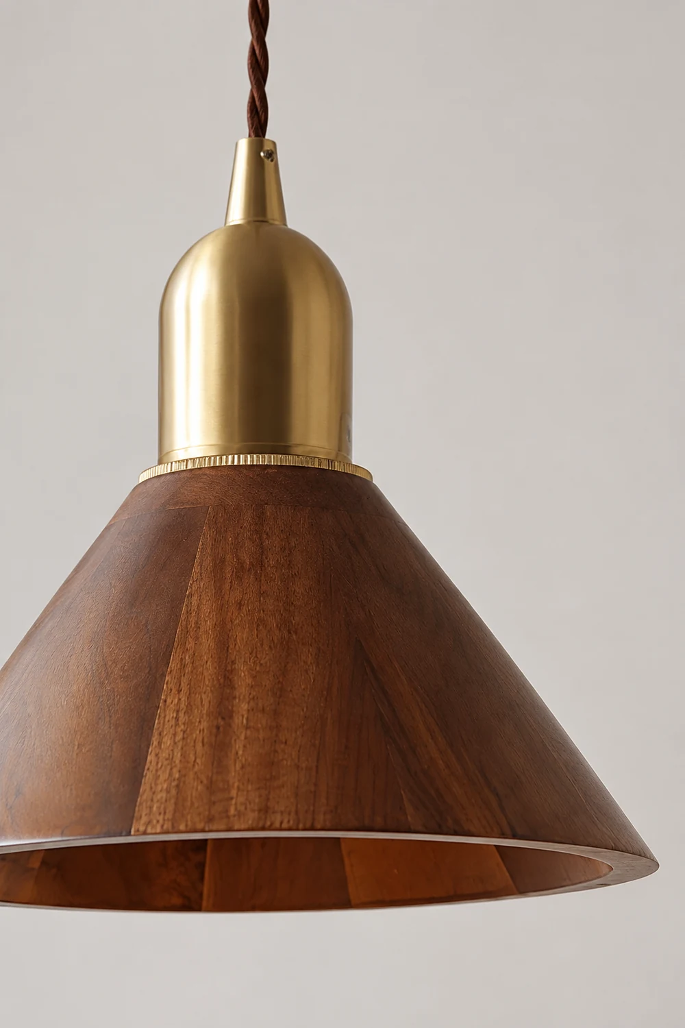 Lyfa Walnut Pendant Light - Lumpaz