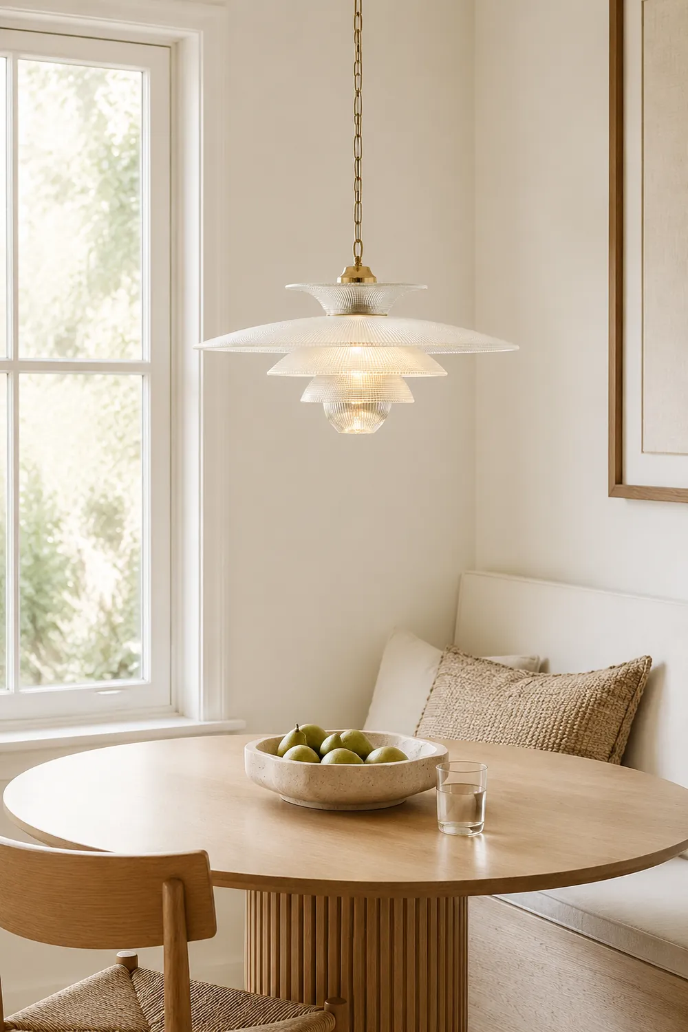 Grid Glass Pendant Light - Lumpaz