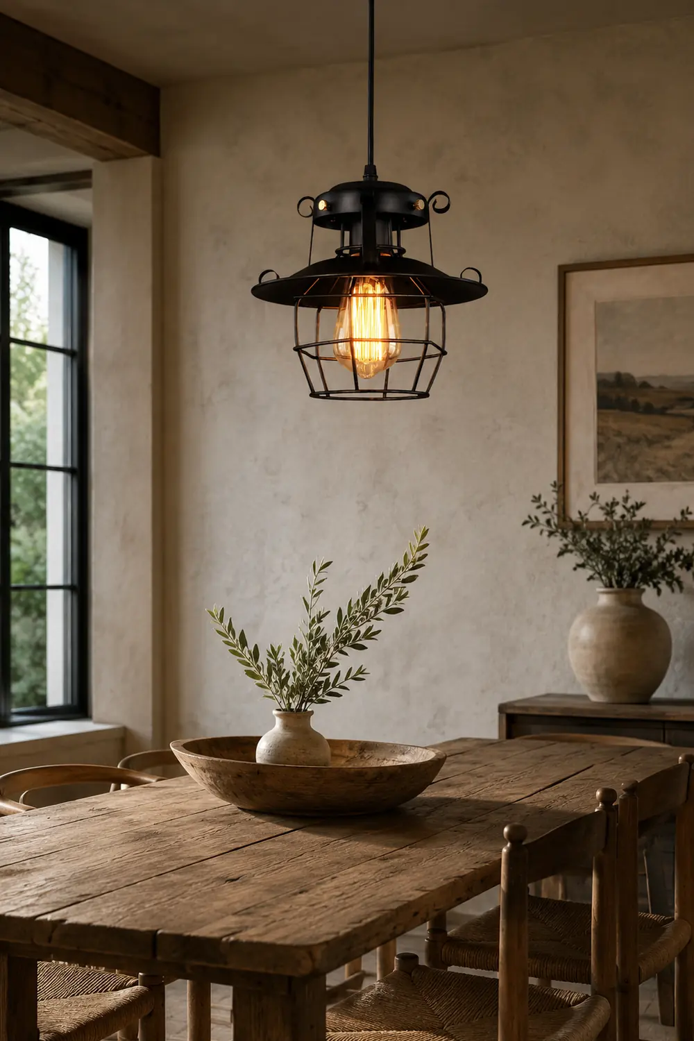 Retro Birdcage Pendant Light - Lumpaz