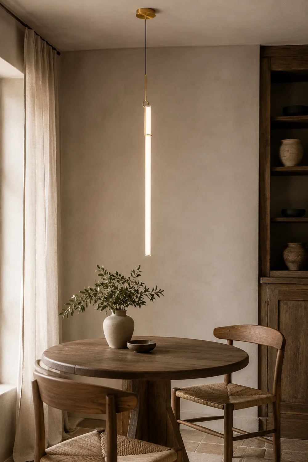 Halo Jewel Straight Pendant Light - Lumpaz