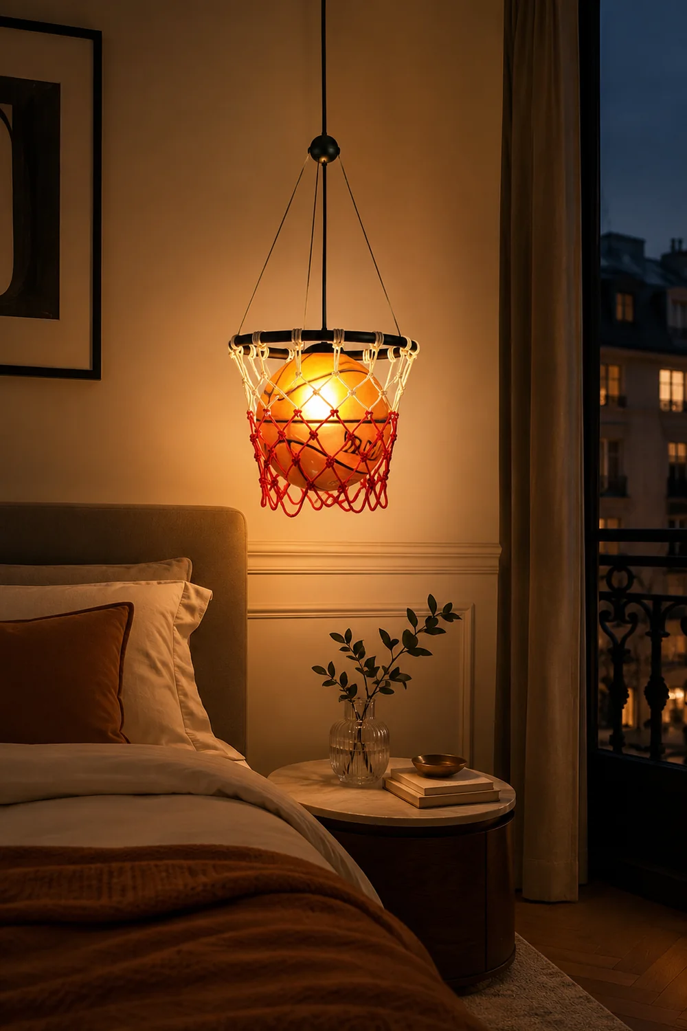 Basketball Pendant Lamp - Lumpaz